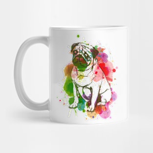 Pug Painting Mug